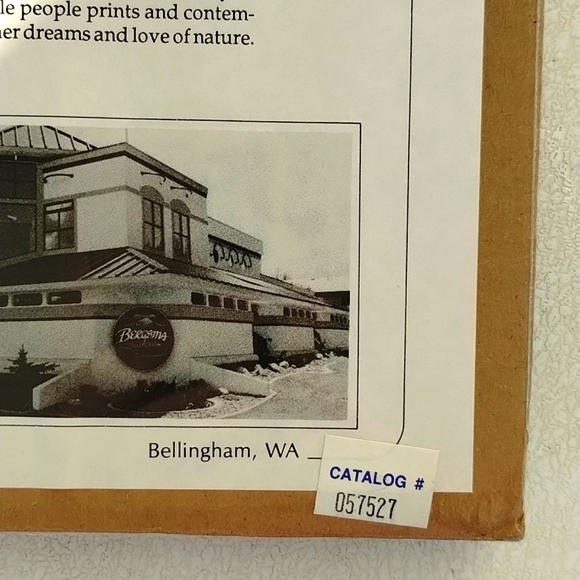 Matted Lithograph by Jody Bergsma Sealed - Picture 5 of 7